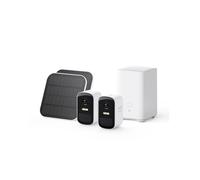 eufy Security eufyCam 2C con Panel Solar, Camara vigilancia WiFi Exterior, 180 Días de Duración de la Batería, HD 1080p, Sin Costo Mensual, Conjunto de Dos Cámaras