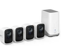 eufy Security eufyCam S300(eufyCam 3C), Camara vigilancia WiFi Exterior, Camara de vigilancia Exterior, 4K resolución, nessun Costo mensile, Conjunto de Cuatro cámaras