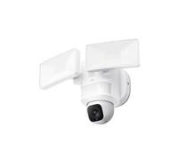 eufy Security Floodlight Cam E30, Cámara vigilancia wifi exterior, giro e inclinación de 360°, detección y seguimiento de IA, vídeo 2K, 2.000 lúmenes, grabación 24/7, sin cuota mensual