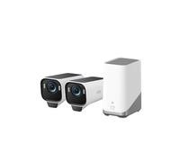 eufy Security S3 Pro (eufyCam 3 Pro), 4K Camara vigilancia WiFi Exterior Solar, visión MaxColor, energía inagotable 2.0, reconocimiento Facial IA, Almacenamiento Local Ampliable, sin cuotas mensual