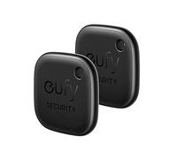 eufy Security SmartTrack Link (Schwarz, 1er-Pack) Schlüsselfinder, Kompatibel mit Apple Find My (iOS), Schlüsselfinder, Bluetooth-Tracker für Ohrhörer und Gepäck, Telefonfinder, Wasserdicht.
