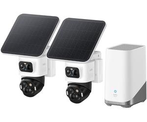 eufy Security SoloCam, cámara de vigilancia para exteriores, vigilancia de 360°, sin puntos ciegos