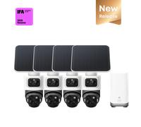 eufy Security SoloCam S4 S4*4+Homebase S380