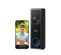 eufy Security Timbre de video C31, 2K FHD, alimentado por batería o cable duro, fácil de instalar, videollamada en vivo, grabación 24/7, detección humana y de movimiento, compatible con HomeBase S380,