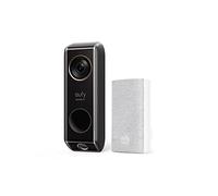 eufy Security Timbre de Video con cámara Dual (cableado) con Timbre, cámara Dual, Protector de Entrega, 2K con HDR, sin Tarifa mensual, 16-24 V, 30 VA