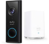 eufy Security, Timbre de vídeo inalámbrico con batería, 2K HD, timbre con cámara, sin cargo, reconocimiento inteligente de personas, función de audio a ambos lados (requiere HomeBase 2)
