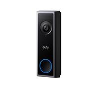 eufy Security Videoportero C30, 2K FHD, Cable o Batería de Liberación Rápida, Grabación 24/7, Detección de Movimiento Humano, Compatible con HomeBase S380, videollamada sin cuota mensual