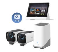 eufy Smart Display + Kit de 2 eufyCam S3 Pro + 1TB Hard Drive