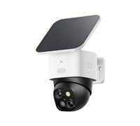 eufy Security SoloCam S340 3K Camara vigilancia WiFi Exterior Solar, vigilancia de 360°, Wi-Fi 2,4 GHz, sin cuotas mensuales, Compatible con HomeBase 3