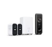 eufyCam S220 (eufyCam 2C Pro) Kit de 2 cámaras Mejor paquete de puerta principal