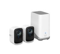 eufyCam S300 (eufyCam 3C) 2 Cámaras + HomeBase 3 Blanco