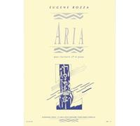 Eugene bozza: aria for clarinet and piano