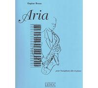 Eugene bozza : aria - saxophone alto et piano