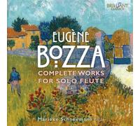 Eugene Bozza Eugène Bozza: Complete Works for Solo Flute (CD) (Importación USA)