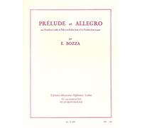 Eugene bozza: prelude and allegro