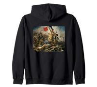 Eugene Delacroix Liberty Leading The People Sudadera con Capucha