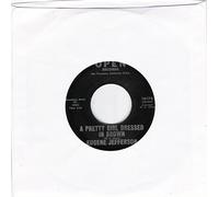 EUGENE JEFFERSON - a pretty girl dressed in brown / high pressure blues 45 rpm single