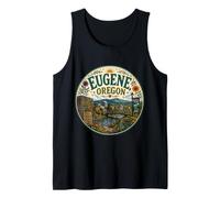 Eugene Oregon O USA Arte Popular Camiseta sin Mangas