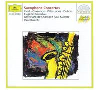 Eugene Rousseau - Ibert / Glazunov / Villa-Lobos / Dubois: Saxophone Concertos