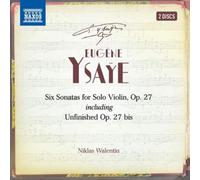 Niklas Walentin – Six Sonates pour Violon Solo, OP. 27 – NAXOS