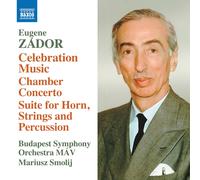 Eugene Zador Eugene Zádor: Celebration Music/Chamber Conc (CD) (Importación USA)