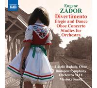 Eugene Zador Eugene Zador: Divertimento/Elegie and Dance/ (CD) (Importación USA)