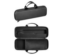 EUGOOCX Estuche rígido de Viaje para secador de Pelo Dyson Airstrait, Funda Protectora portátil para alisadores de Pelo (Negro)