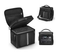EUGOOCX Funda de transporte compatible con generador solar BLUETTI EB3A 268Wh, bolsa de almacenamiento para central eléctrica portátil y cables, con diseño de acceso rápido y ventilación