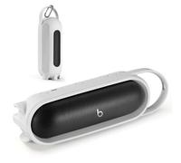EUGOOCX Funda de transporte de silicona para altavoz Bluetooth portátil Beats Pill 2024, funda protectora de viaje, accesorios para altavoces (gris)