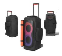 EUGOOCX - Funda protectora para altavoz portátil JBL PartyBox 310/PartyBox Stage 320, funda protectora de viaje con bolsillos para accesorios