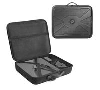 EUGOOCX Funda rígida de viaje para mini plato Starlink, resistente al agua, a prueba de golpes, para tienda Mini Starlink, soporte, adaptador de tubería, cables, accesorios de fuente de alimentación,