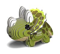 EUGY 006 Triceratops. Eco-Friendly 3D Paper Puzzle Dinosaurios