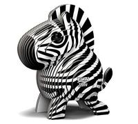 EUGY 011 Cebra. Eco-Friendly 3D Paper Puzzle