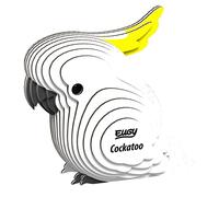 EUGY 028 Cacatúa. Eco-Friendly 3D Paper Puzzle