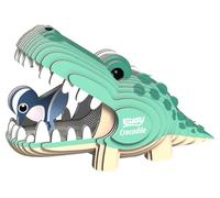 EUGY 029 Cocodrilo. Eco-Friendly 3D Paper Puzzle