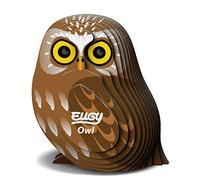 EUGY 044 Búho. Eco-Friendly 3D Paper Puzzle
