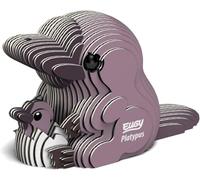 EUGY 048 Ornitorrinco. Eco-Friendly 3D Paper Puzzle