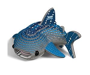 EUGY 049 Tiburón Ballena. Eco-Friendly 3D Paper Puzzle