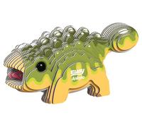 EUGY 061 Anquilosaurio. Eco-Friendly 3D Paper Puzzle Dinosaurios