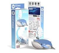 EUGY Water Eco-Friendly 3D Paper Puzzle (Ballena Azul)