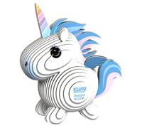 EUGY 069 Unicornio Celeste. Eco-Friendly 3D Paper Puzzle Fantasy