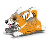 EUGY 080 Corgi Galés. Eco-Friendly 3D Paper Puzzle