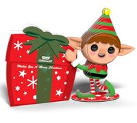 EUGY 082 Elfo de Navidad. Eco-Friendly 3D Paper Puzzle Edición Navidad