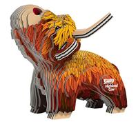 EUGY 106 Vaca Highland. Eco-Friendly 3D Paper Puzzle
