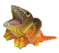 EUGY 108 Lagarto. Eco-Friendly 3D Paper Puzzle