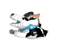 EUGY 109 Perro. Eco-Friendly 3D Paper Puzzle