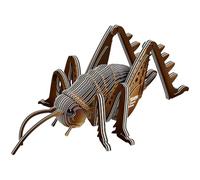 EUGY 119 Saltamontes Gigante. Eco-Friendly 3D Paper Puzzle para niños y niñas. Edades 6+