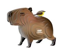 EUGY 120 Capibara. Eco-Friendly 3D Paper Puzzle para niños y niñas. Edades 6+