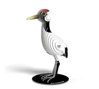 EUGY 125 Grulla. Eco-Friendly 3D Paper Puzzle para niños y niñas. Edades 6+