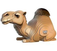 Eugy 3D Modelo: animal salvaje/camello 9,3x4,1x5,3cm, en cartón, en caja, 6+